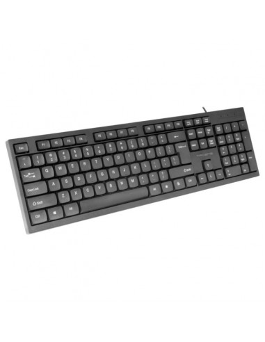 Teclado tacens anima ak02us negro ingles