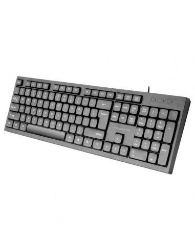 Teclado tacens anima ak02us negro ingles