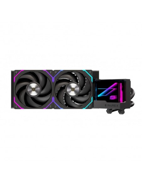 Kit refrigeracion liquida einarex vertex 240 rgb 2x 120mm negro