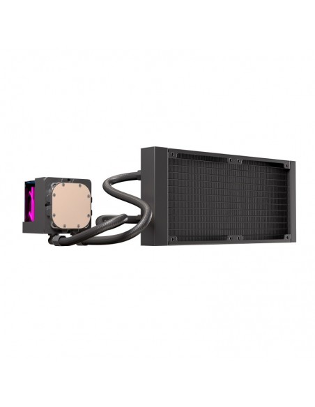 Kit refrigeracion liquida einarex vertex 240 rgb 2x 120mm negro Kit refrigeracion liquida einarex vertex 240 rgb 2x 120mm negro