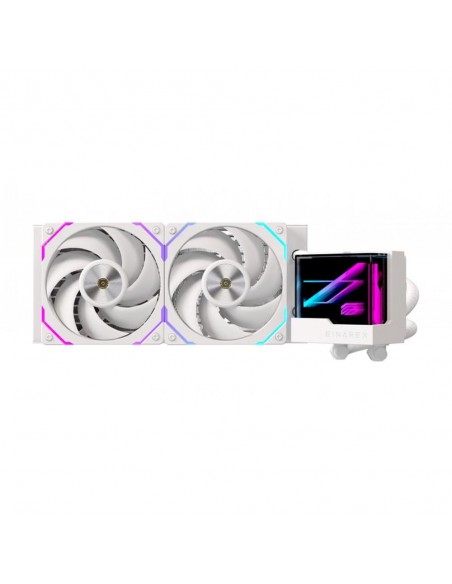 Kit refrigeracion liquida einarex vertex 240 rgb 2x 120mm blanco