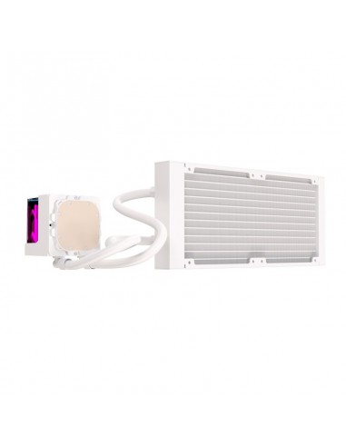 Kit refrigeracion liquida einarex vertex 240 rgb 2x 120mm blanco