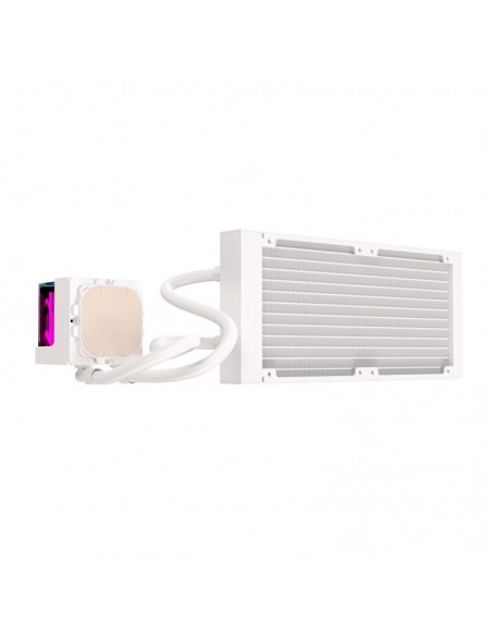 Kit refrigeracion liquida einarex vertex 240 rgb 2x 120mm blanco