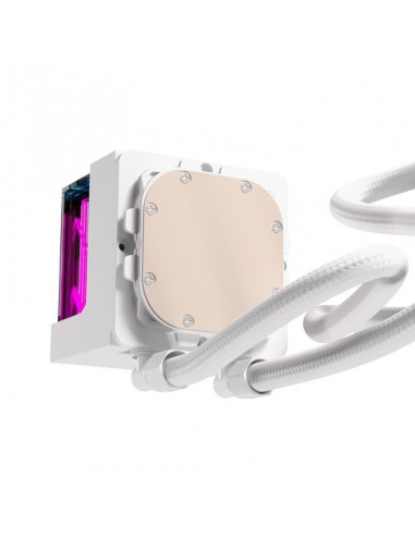 Kit refrigeracion liquida einarex vertex 240 rgb 2x 120mm blanco