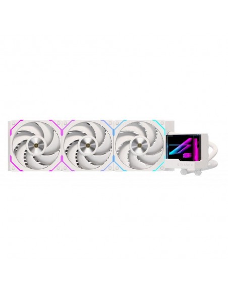 Kit refrigeracion liquida einarex vertex 360 rgb 3x 120mm blanco