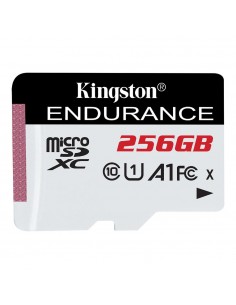 Tarjeta memoria micro secure digital sdxc 256gb kingston endurance clase 10 uhs - 1