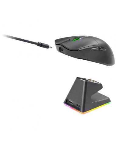 Raton inalambrico mars gaming mmw - elite negro