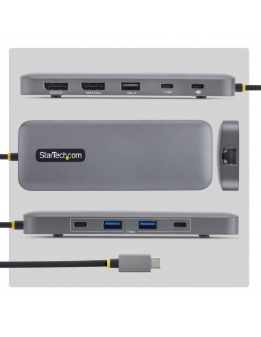 Docking station startech usb tipo c 10 en 1