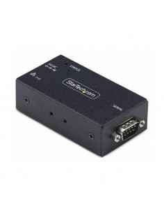 Adaptador rs232 a ethernet poe startech macho - hembra