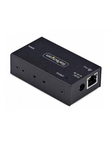 Adaptador rs232 a ethernet poe startech macho - hembra