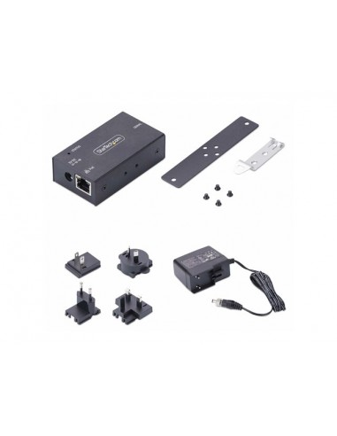 Adaptador rs232 a ethernet poe startech macho - hembra
