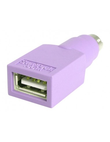 Adaptador ps - 2 a usb tipo a startech macho - hembra purpura