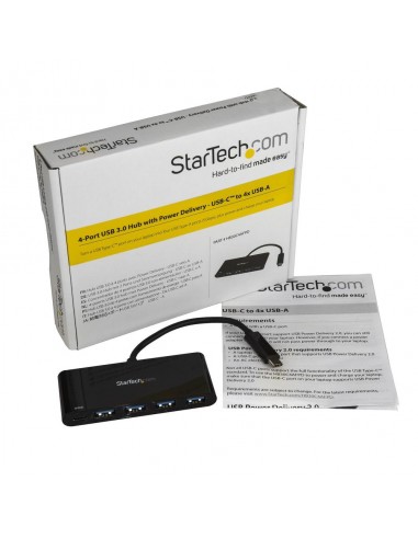 Hub startech usb tipo c 5 en 1