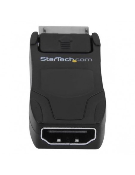 Conversor displayport a hdmi startech macho - hembra negro Conversor displayport a hdmi startech macho - hembra negro