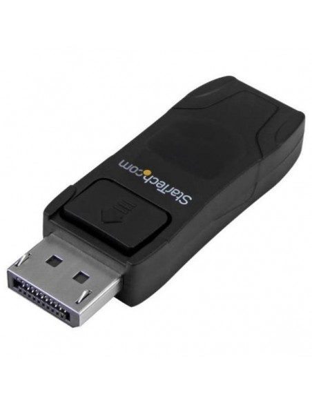 Conversor displayport a hdmi startech macho - hembra negro Conversor displayport a hdmi startech macho - hembra negro