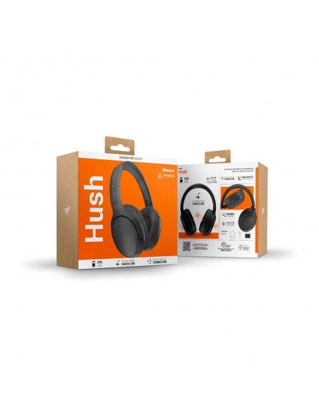 Auriculares energy sistem hush inalambrico negro