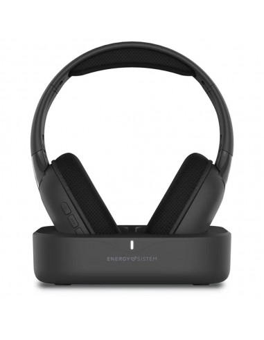 Auriculares energy sistem tv soundreel inalambrico negro