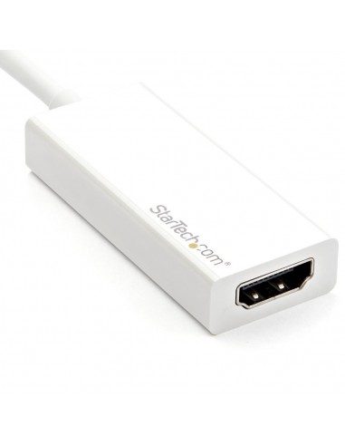 Adaptador usb tipo c a hdmi startech macho - hembra - blanco