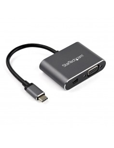 Adaptador usb tipo c a mini dp - vga startech macho - hembra