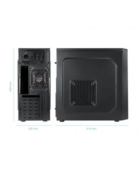 Caja ordenador tooq tqc - 5701 - sp prisma ultra atx negra + fuente 500w Caja ordenador tooq tqc - 5701 - sp prisma ultra atx negra + fuente 500w