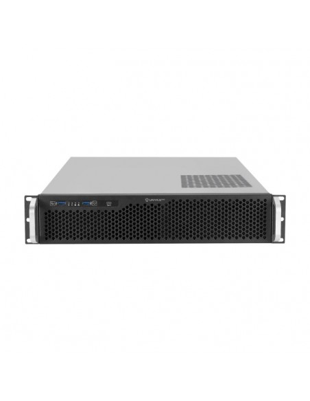 Caja rack unykach 2u 19 pulgadas plata Caja rack unykach 2u 19 pulgadas plata