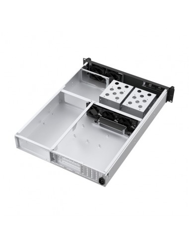 Caja rack unykach 2u 19 pulgadas plata