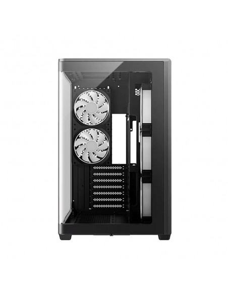 Caja ordenador gaming deepcool cg590u5f atx argb cristaltemplado negra