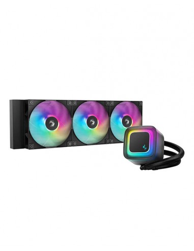 Kit refrigeracion liquida deepcool le360 v2 zero 3x 120mm negro