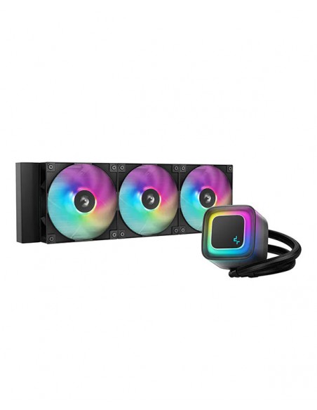 Kit refrigeracion liquida deepcool le360 v2 zero 3x 120mm negro Kit refrigeracion liquida deepcool le360 v2 zero 3x 120mm negro