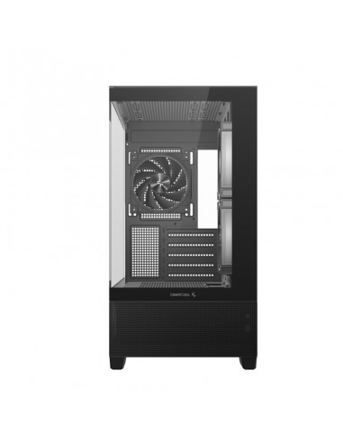 Caja ordenador gaming deepcool cg380u matx argb cristal templado negra
