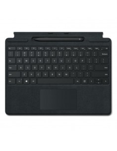 Teclado microsoft surface pro 10 + pen negro italiano