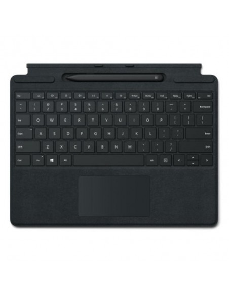 Teclado microsoft surface pro 10 + pen negro italiano