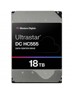 Disco duro interno hdd wd western digital ultrastar dc hc555 18tb 3.5 pulgadas sas 7200rpm 512mb