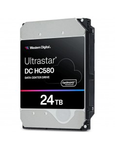Disco duro interno hdd wd western digital ultrastar dc hc580 24tb 3.5 pulgadas sata 6gb - s 7200rpm