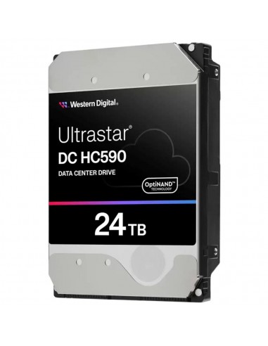 Disco duro interno hdd wd western digital ultrastar dc hc590 24tb 3.5 pulgadas sata 6gb - s 7200rpm