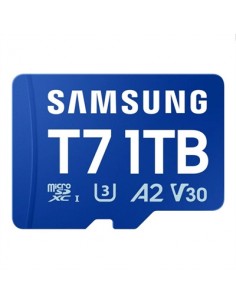 Tarjeta memoria micro sd samsung 1tb sdxc t7 clase10 u3 v30 a2