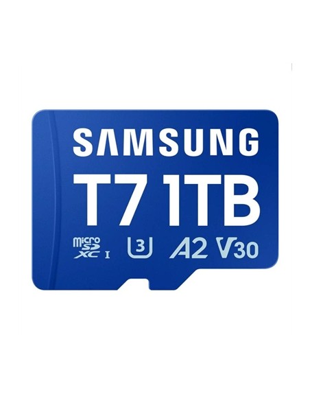 Tarjeta memoria micro sd samsung 1tb sdxc t7 clase10 u3 v30 a2