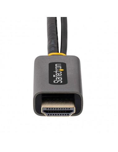 Adaptador hdmi a displayport - usb tipo a startech 0.30m - macho - macho - hembra - gris