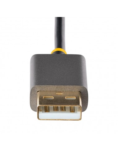 Adaptador hdmi a displayport - usb tipo a startech 0.30m - macho - macho - hembra - gris
