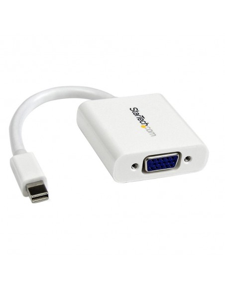 Adaptador mini dp a vga startech macho - hembra - blanco