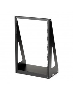 Armario rack abierto startech 2 columnas 16u
