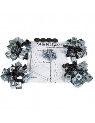 Armario rack abierto startech 2 columnas 16u