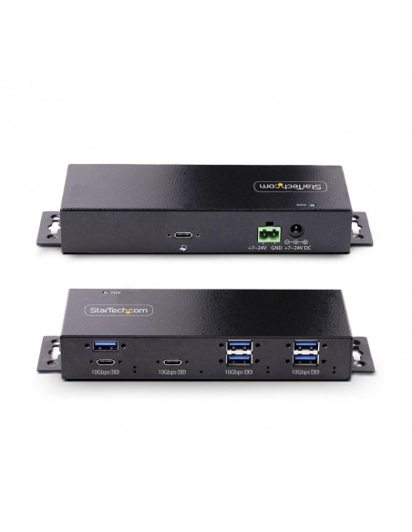 Hub industrial startech 7 en 1 Hub industrial startech 7 en 1