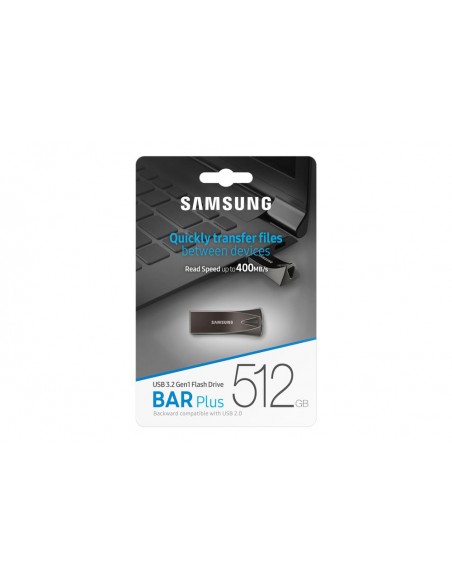Memoria usb samsung usb 3.1 512gb bar plus titan gray Memoria usb samsung usb 3.1 512gb bar plus titan gray
