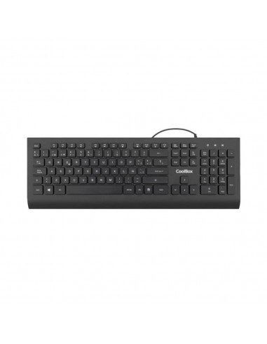 Teclado coolbox coo - tec01 - u negro