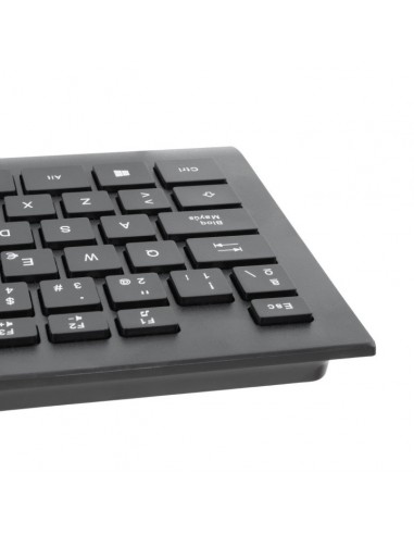 Teclado coolbox coo - tec01 - u negro