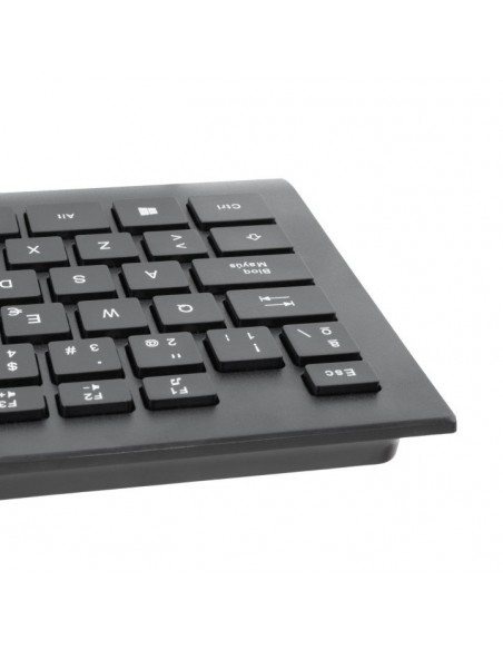 Teclado coolbox coo - tec01 - u negro Teclado coolbox coo - tec01 - u negro