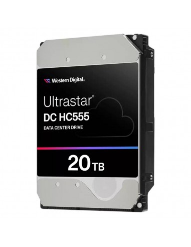 Disco duro interno hdd wd western digital ultrastar dc hc555 20tb 3.5 pulgadas sata 512mb