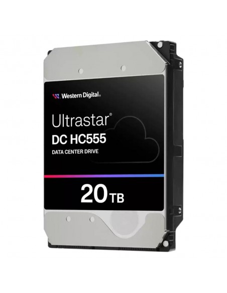 Disco duro interno hdd wd western digital ultrastar dc hc555 20tb 3.5 pulgadas sata 512mb