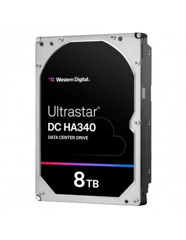 Disco duro interno hdd wd western digital ultrastar dc ha340 8tb 3.5 pulgadas sata 6gb - s 7200rpm 512mb